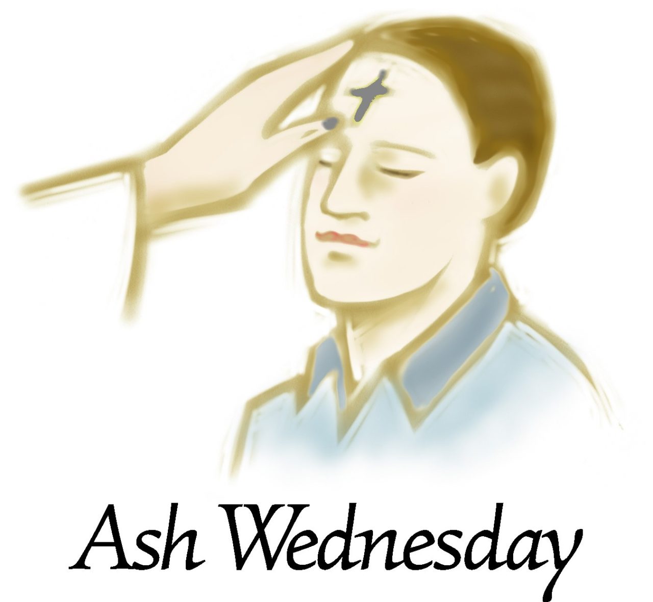 Ash Wednesday Liturgy Imposition Of Ashes And Holy Eucharist Said — Muriel Moore Chapel Holy