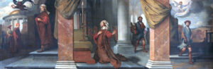 Title: Pharisee and the Publican; Artist: Barent Fabritius (1624-1673); Scripture: Luke 18:9-14