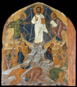 Title: Transfiguration of Christ; Artist: Anonymous; Scripture: Matthew 17:1-9, Mark 9:2-9, Luke 9:28-43