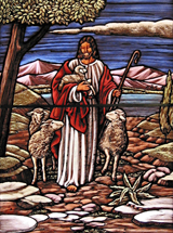 Title: Good Shepherd; Scripture: John 10:1-10, John 10:11-18