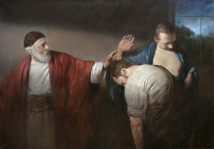 Title: Parable of the Two Sons; Artist: Andreĭ (Andreĭ Nikolaevich) Mironov (b. 1975); Scripture: Matthew 21:23-32