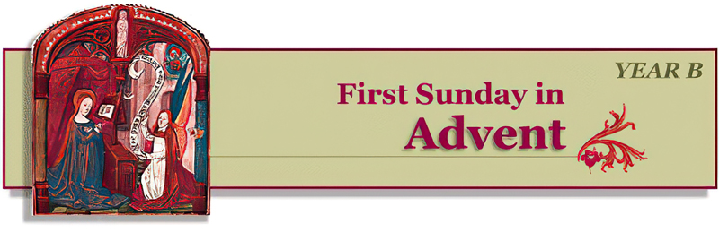 Title: Classic Banner, Year B, First Sunday of Advent