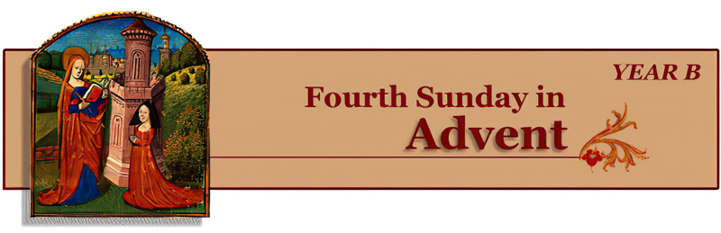 Title: Classic Banner, Year B, Fourth Sunday of Advent