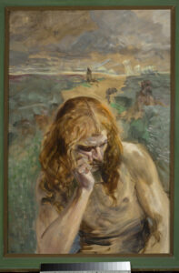 Title: St. John the Baptist; Artist: Jacek Malczewski (1854-1929); Scripture: Mark 1:1-8, Matthew 3:1-12, Luke 3:1-6.