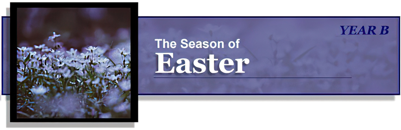 Title: Classic Banner, Year B, Easter; Date: 1997; Artist: Vanderbilt Divinity Library staff