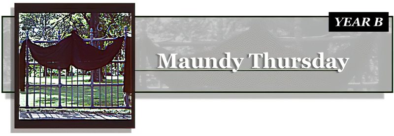 Title: Classic Banner, Year B, Maundy Thursday