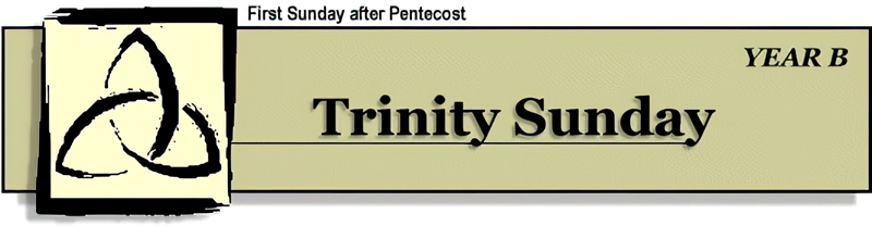 Title: Classic Banner, Year B, Trinity Sunday; Date: 1997; Artist: Vanderbilt Divinity Library staff; Scripture: John 3:1-17.