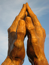 Title: Praying Hands; Scripture: Ephesians 6:10-20, Matthew 6:1-6, 16-21