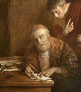 Title: Parable of the Unjust Steward; Date: 2012; Artist: Andreĭ (Andreĭ Nikolaevich) Mironov (1975-?); Scripture: Luke 16:1-13