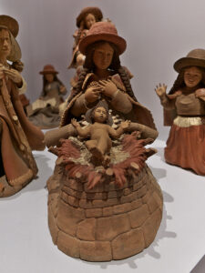 Title: Nativity Scene; Date: 2000; Artist: Richard Chávez & Victor Chávez; Scripture: Matthew 1:18-25; Luke 2:1-14, (15-20)