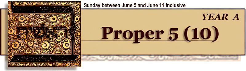 Title: Classic Banner, Year A, Proper 5; Scripture: Mark 5:21-43 Title: Classic Banner, Year A, Proper 5; Date: 1997; Artist: Vanderbilt Divinity Library staff; Scripture: Mark 5:21-43